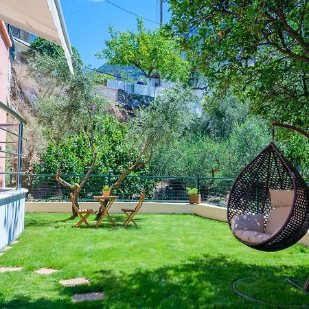 Almyros Aktis Private Garden Apartment กาลามาตา ภายนอก รูปภาพ